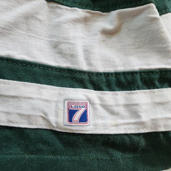 Vintage 90s Logo 7 Green Bay Packers Football T Shirt - Picture 3 of 6